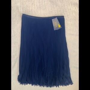 Polo Ralph Lauren pleated georgette midi skirt